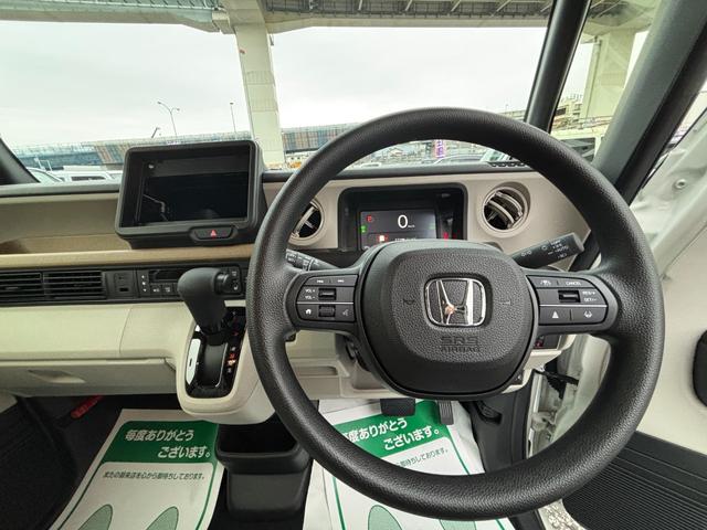 N-BOX ベースグレード 届出済未使用車 左パワースライドドア 衝突被害軽減ブレーキ アダプティブクルーズコントロール パーキングセンサー LEDヘッドランプ オートライト バックカメラ スマートキー&プッシュスタート(25枚目)