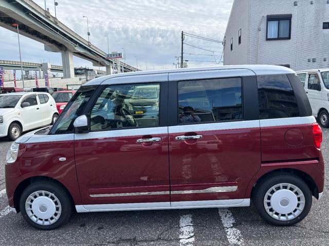 ムーヴキャンバス ストライプスG 届出済未使用車 前後障害物センサー アイドルストップ 禁煙 Bカメラ パワーウインドウ セキュリティアラーム フルフラット スマートキープッシュスタート カーテンエアバック Sヒーター(12枚目)