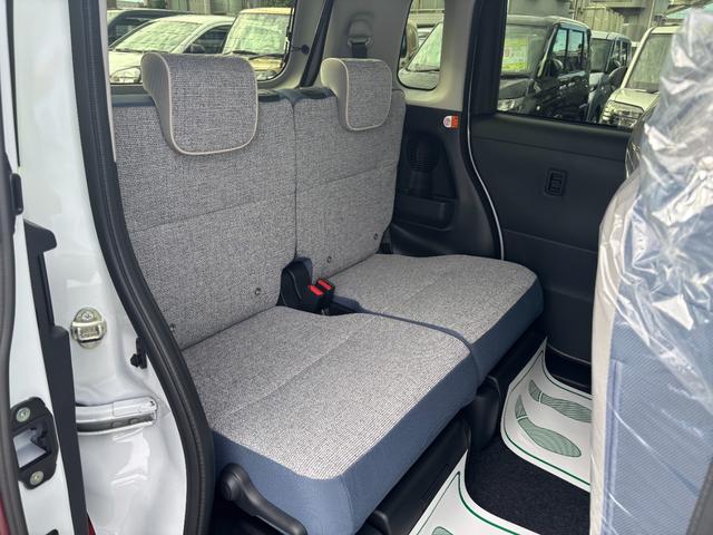 ムーヴキャンバス ストライプスG 届出済未使用車 前後障害物センサー アイドルストップ 禁煙 Bカメラ パワーウインドウ セキュリティアラーム フルフラット スマートキープッシュスタート カーテンエアバック Sヒーター(50枚目)