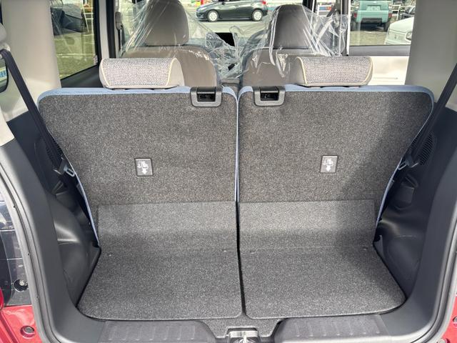 ムーヴキャンバス ストライプスG 届出済未使用車 前後障害物センサー アイドルストップ 禁煙 Bカメラ パワーウインドウ セキュリティアラーム フルフラット スマートキープッシュスタート カーテンエアバック Sヒーター(52枚目)