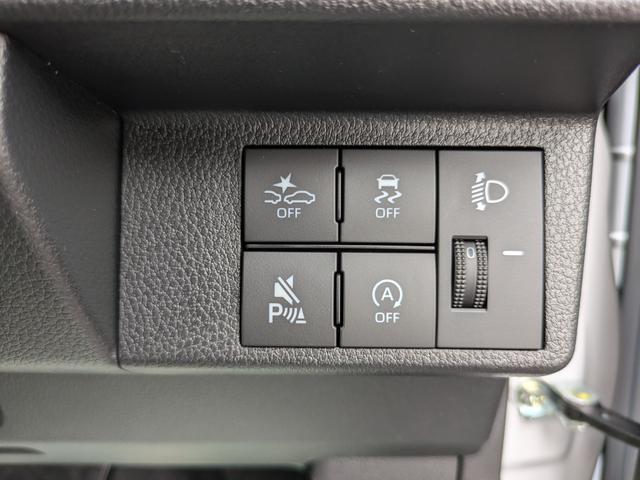 ムーヴキャンバス ストライプスX 両側電動スライドドア届出済未使用車 衝突被害軽減ブレーキオートライト スマートキー 障害物センサー Rカメラ 電動格納式ドアミラー 盗難防止装置 オートエアコン(32枚目)