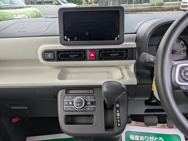 ムーヴキャンバス ストライプスX 両側電動スライドドア届出済未使用車 衝突被害軽減ブレーキオートライト スマートキー 障害物センサー Rカメラ 電動格納式ドアミラー 盗難防止装置 オートエアコン(33枚目)