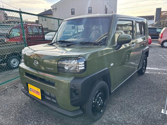 タフト X 届出済未使用車 禁煙 デュアルエアバッグ 安全ボディ キーフリー 記録簿 レーンキープ 横滑り防止機能 運転席エアバック サイドエアバッグ パワーウィンドウ LEDヘッドライト ガラスルーフ(6枚目)