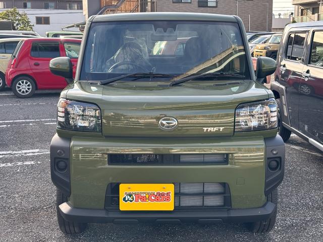 タフト X 届出済未使用車 禁煙 デュアルエアバッグ 安全ボディ キーフリー 記録簿 レーンキープ 横滑り防止機能 運転席エアバック サイドエアバッグ パワーウィンドウ LEDヘッドライト ガラスルーフ(7枚目)