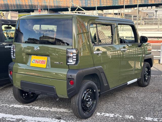 タフト X 届出済未使用車 禁煙 デュアルエアバッグ 安全ボディ キーフリー 記録簿 レーンキープ 横滑り防止機能 運転席エアバック サイドエアバッグ パワーウィンドウ LEDヘッドライト ガラスルーフ(10枚目)