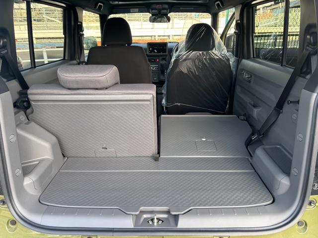 タフト X 届出済未使用車 禁煙 デュアルエアバッグ 安全ボディ キーフリー 記録簿 レーンキープ 横滑り防止機能 運転席エアバック サイドエアバッグ パワーウィンドウ LEDヘッドライト ガラスルーフ(48枚目)