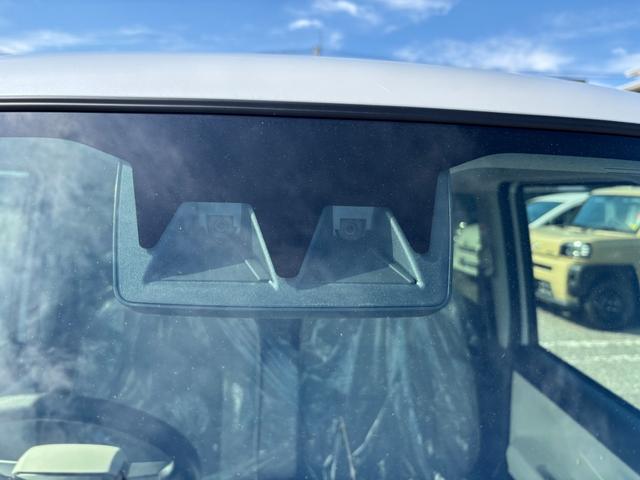 ムーヴキャンバス ストライプスＧ　届出済未使用車　両側電動スライドドア　衝突被害軽減ブレーキ　車線逸脱警報　横滑防止装置　コーナーセンサー　バックカメラ　ＬＥＤヘッドランプ＆フォグランプ　シートヒーター　スマートキープッシュスタート（39枚目）