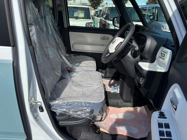 ムーヴキャンバス ストライプスＧ　届出済未使用車　両側電動スライドドア　衝突被害軽減ブレーキ　車線逸脱警報　横滑防止装置　コーナーセンサー　バックカメラ　ＬＥＤヘッドランプ＆フォグランプ　シートヒーター　スマートキープッシュスタート（40枚目）