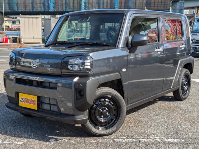 タフト Ｘ　届出済未使用車　衝突被害軽減システム　標識認識機能　車線逸脱警報　　前後コーナーセンサー　バックカメラ　ＬＥＤヘッドランプ　　　オートライト　スマートキープッシュスタート（5枚目）