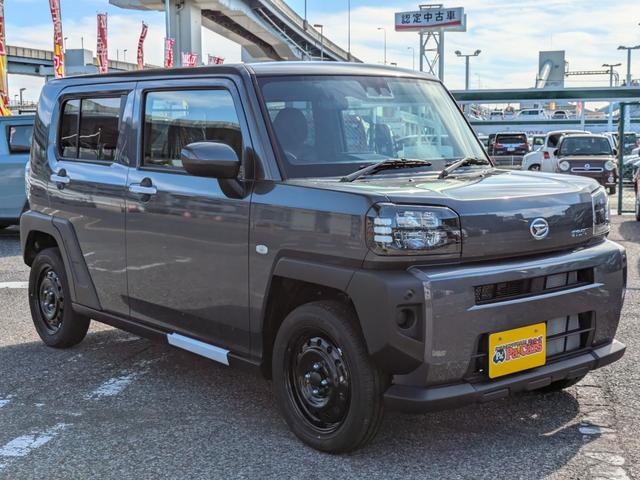 タフト Ｘ　届出済未使用車　衝突被害軽減システム　標識認識機能　車線逸脱警報　　前後コーナーセンサー　バックカメラ　ＬＥＤヘッドランプ　　　オートライト　スマートキープッシュスタート（8枚目）