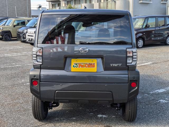 タフト Ｘ　届出済未使用車　衝突被害軽減システム　標識認識機能　車線逸脱警報　　前後コーナーセンサー　バックカメラ　ＬＥＤヘッドランプ　　　オートライト　スマートキープッシュスタート（11枚目）