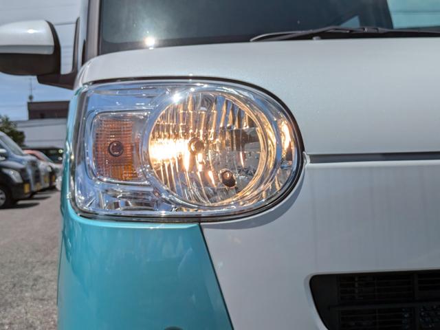 ムーヴキャンバス 届出済未使用車 オートライト バックカメラ USB ステアリングオーディオスイッチ リアパーキングセンサー オートエアコン プッシュスタート スマートキー 電動格納ミラー 左右電動スライドドア(18枚目)