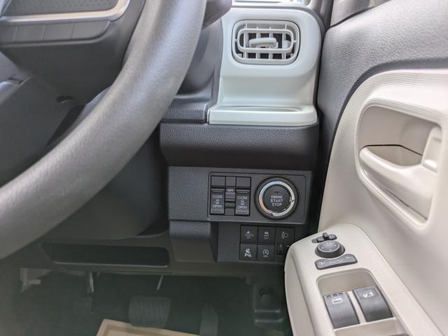 ムーヴキャンバス 届出済未使用車 オートライト バックカメラ USB ステアリングオーディオスイッチ リアパーキングセンサー オートエアコン プッシュスタート スマートキー 電動格納ミラー 左右電動スライドドア(31枚目)