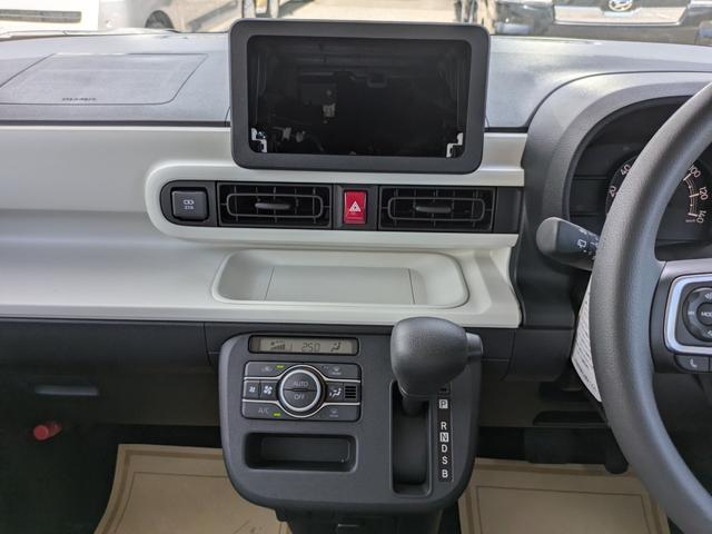 ムーヴキャンバス 届出済未使用車 オートライト バックカメラ USB ステアリングオーディオスイッチ リアパーキングセンサー オートエアコン プッシュスタート スマートキー 電動格納ミラー 左右電動スライドドア(34枚目)