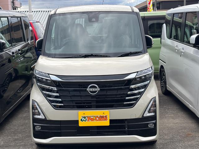 ルークス ハイウェイスター　Ｘ　届出済未使用車　衝突被害軽減ブレ－キ　電動ミラー　マルチビューカメラ　車線逸脱警報装置　横滑防止装置　コーナーソナー　フルフラット　禁煙　　ＬＥＤ　スマートキー　フロントカメラ　ワンオーナー（6枚目）