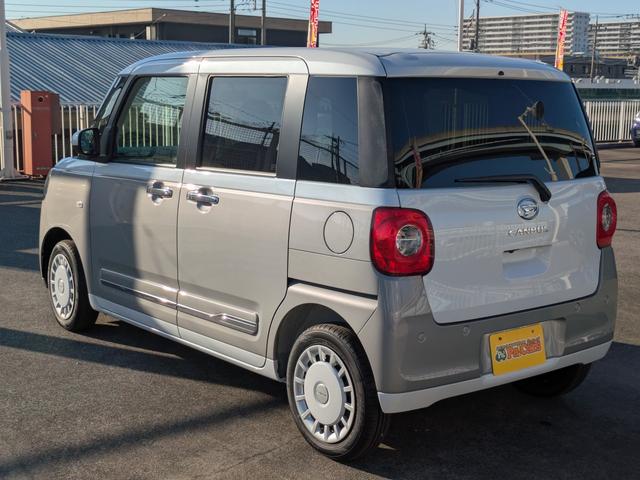 ムーヴキャンバス ストライプスＧ　届出済未使用車　前後障害物センサー　アイドルストップ　禁煙　Ｂカメラ　パワーウインドウ　セキュリティアラーム　フルフラット　スマートキープッシュスタート　カーテンエアバック　ＬＥＤライト（12枚目）