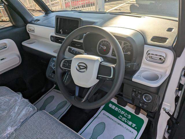 ムーヴキャンバス ストライプスＧ　届出済未使用車　前後障害物センサー　アイドルストップ　禁煙　Ｂカメラ　パワーウインドウ　セキュリティアラーム　フルフラット　スマートキープッシュスタート　カーテンエアバック　ＬＥＤライト（22枚目）