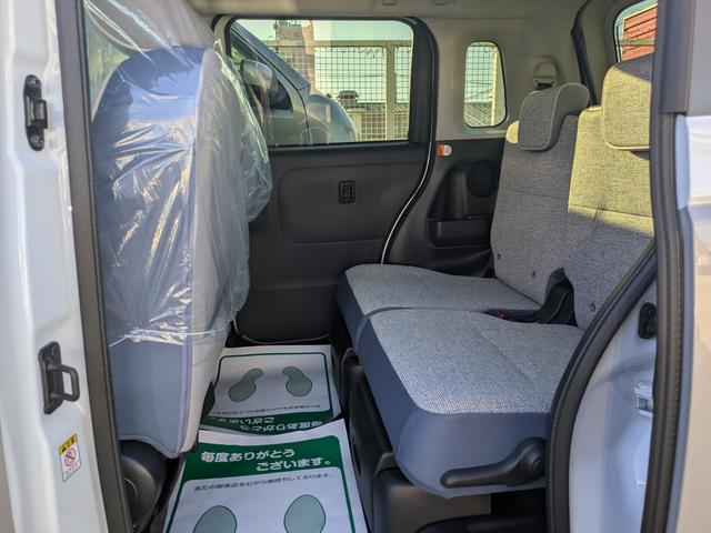 ムーヴキャンバス ストライプスＧ　届出済未使用車　前後障害物センサー　アイドルストップ　禁煙　Ｂカメラ　パワーウインドウ　セキュリティアラーム　フルフラット　スマートキープッシュスタート　カーテンエアバック　ＬＥＤライト（49枚目）