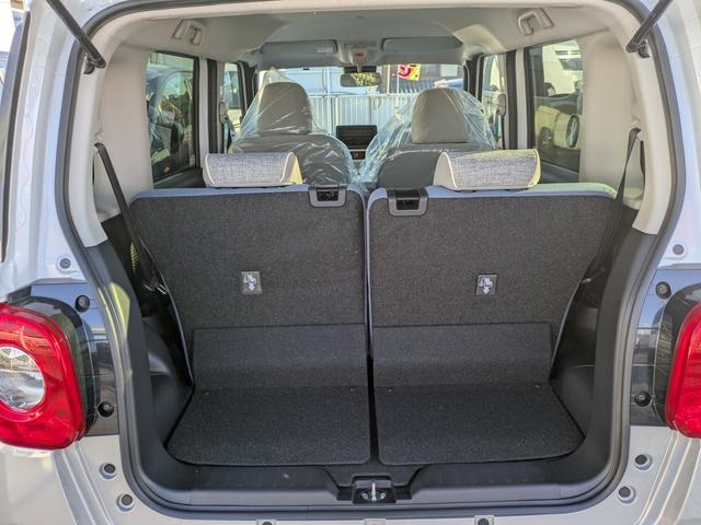 ムーヴキャンバス ストライプスＧ　届出済未使用車　前後障害物センサー　アイドルストップ　禁煙　Ｂカメラ　パワーウインドウ　セキュリティアラーム　フルフラット　スマートキープッシュスタート　カーテンエアバック　ＬＥＤライト（51枚目）