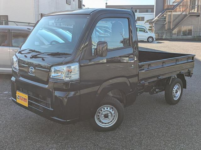 ハイゼットトラック ジャンボエクストラ　届出済未使用車　スマ－トキー　キーレスキー　ＬＥＤへッドライト　電動ミラー　ＰＳ　盗難防止装置　運転席エアバッグ　記録簿付き　オートハイビーム　禁煙車　衝突回避支援ブレーキ機能（4枚目）