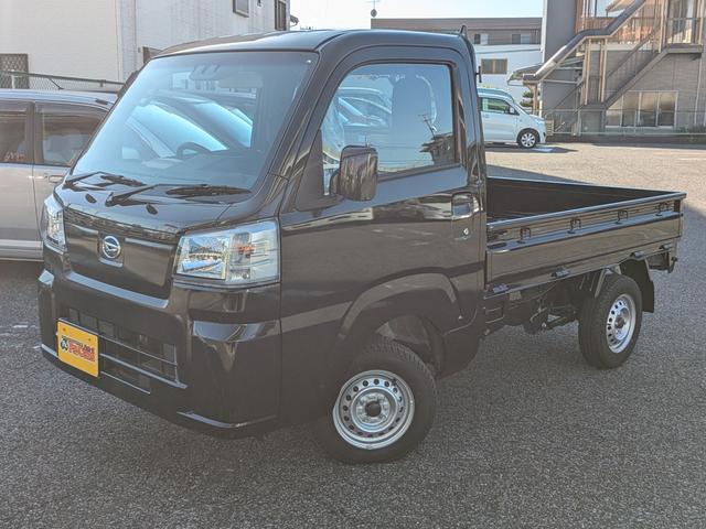 ハイゼットトラック ジャンボエクストラ　届出済未使用車　スマ－トキー　キーレスキー　ＬＥＤへッドライト　電動ミラー　ＰＳ　盗難防止装置　運転席エアバッグ　記録簿付き　オートハイビーム　禁煙車　衝突回避支援ブレーキ機能（5枚目）