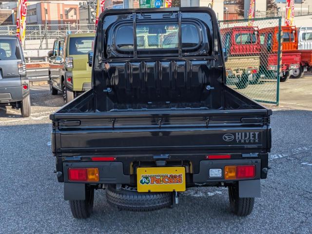 ハイゼットトラック ジャンボエクストラ　届出済未使用車　スマ－トキー　キーレスキー　ＬＥＤへッドライト　電動ミラー　ＰＳ　盗難防止装置　運転席エアバッグ　記録簿付き　オートハイビーム　禁煙車　衝突回避支援ブレーキ機能（10枚目）