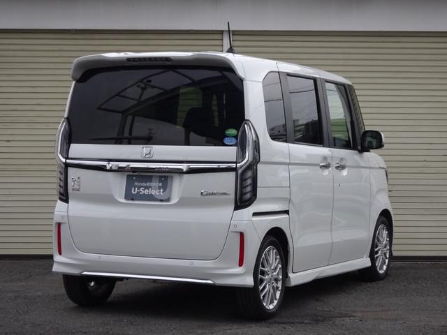 Ｎ－ＢＯＸカスタム ＥＸターボ　パーキングセンサー　記録簿　１オーナー　地デジ　ドライブレコーダー　前席シートヒーター　バックガイドモニター　カーテンエアバック　ＥＴＣ装備　禁煙　ＬＥＤ　盗難防止装置　ＡＢＳ　エアバッグ（9枚目）