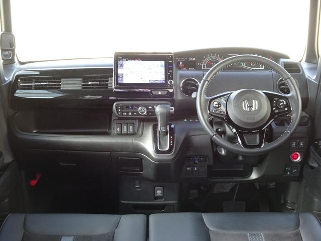 N-BOXカスタム Lターボ 地デジチューナー 衝突軽減ブレーキサポート LEDヘッドライ 1オーナー 禁煙 アイドリングS ターボエンジン PS カーテンエアバック シートヒータ エアバック USB AAC ABS(4枚目)