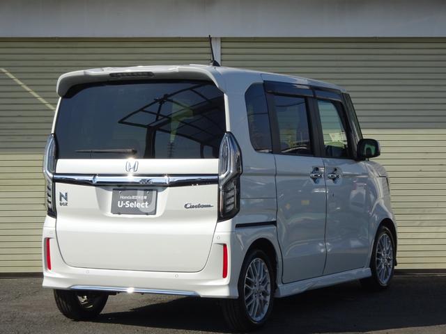 N-BOXカスタム Lターボ 地デジチューナー 衝突軽減ブレーキサポート LEDヘッドライ 1オーナー 禁煙 アイドリングS ターボエンジン PS カーテンエアバック シートヒータ エアバック USB AAC ABS(9枚目)