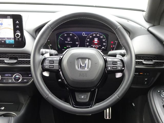 ZR-V e:HEVZ特別仕様車ブラックスタイル アラウンドビューモニター LEDヘッドランプ スマ-トキ- クルコン ETC車載器 シートヒーター 本革シート バックカメラ ESC フルオートエアコン 禁煙 ドライブレコーダー 記録簿 USB接続(11枚目)