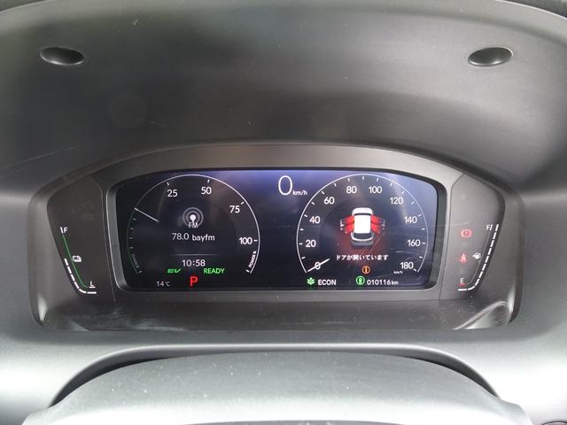 ZR-V e:HEVZ特別仕様車ブラックスタイル アラウンドビューモニター LEDヘッドランプ スマ-トキ- クルコン ETC車載器 シートヒーター 本革シート バックカメラ ESC フルオートエアコン 禁煙 ドライブレコーダー 記録簿 USB接続(12枚目)