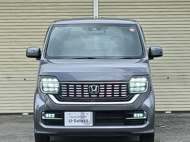 Ｎ－ＷＧＮカスタム Ｌ・ターボホンダセンシング　ブレーキサポート　盗難警報装置　横滑り防止機能　禁煙　サイドエアバック　クルーズＣ　ＬＥＤヘッド　シ－トヒ－タ－　リヤカメラ　タ－ボ　整備記録簿　ＡＡＣ　Ａストップ　ＡＢＳ（2枚目）