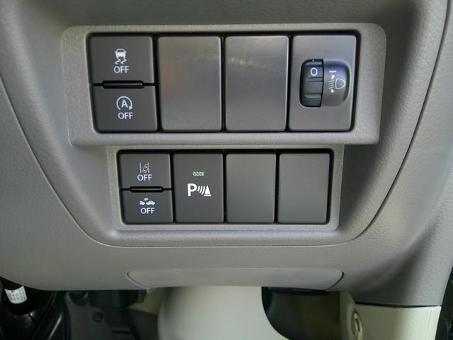 エブリイ PAリミテッド 両側スライドドア クリアランスソナー レーンアシスト 衝突被害軽減システム オートライト キーレスエントリー アイドリングストップ CVT 盗難防止システム ABS ESC USB 衝突安全ボディ(5枚目)