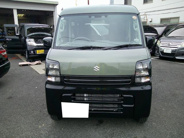 エブリイ Ｊリミテッド　ＣＶＴ　衝突被害軽減システム　クリアランスソナー　バックカメラ　両側電動スライドドア　スマートキー　アイドリングストップ　シートヒーター　ＬＥＤヘッドランプ　盗難防止システム　ＡＢＳ　ＥＳＣ（11枚目）