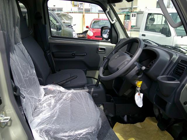 スーパーキャリイ Ｘリミテッド　ＡＴ　衝突被害軽減システム　レーンアシスト　アイドリングストップ　オートライト　ＥＳＣ　エアコン　パワーウィンドウ　運転席エアバッグ　助手席エアバッグ（5枚目）