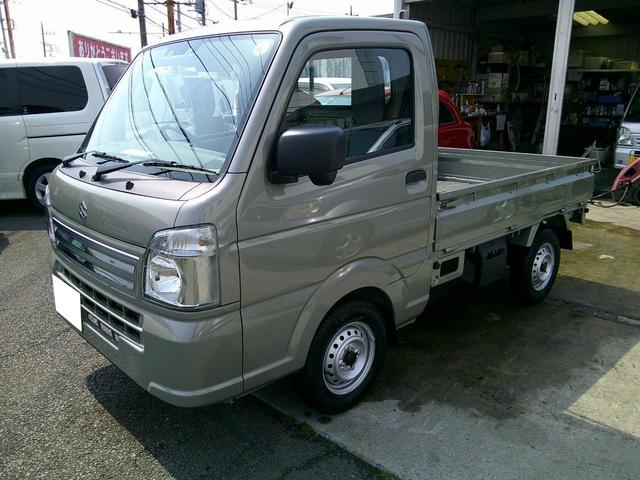 キャリイトラック KCエアコン・パワステ AT 衝突被害軽減システム クリアランスソナー レーンアシスト アイドリングストップ ESC エアコン パワーステアリング 運転席エアバッグ 助手席エアバッグ(7枚目)