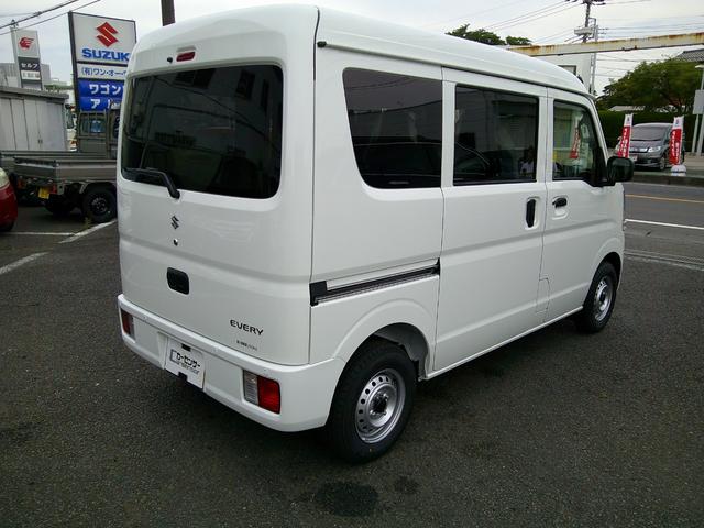 エブリイ PAリミテッド 両側スライドドア クリアランスソナー レーンアシスト 衝突被害軽減システム キーレスエントリー アイドリングストップ CVT 盗難防止システム ABS ESC 衝突安全ボディ エアコン(14枚目)