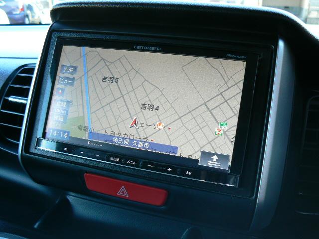 N-BOX G SSパッケージ 社外ナビTV・1セグ・CD・SD・プッシュスタート・スマートキー・オートエアコン・ベンチシート・両側オートスライドドア・プライバシーガラス・純正アルミ(13枚目)