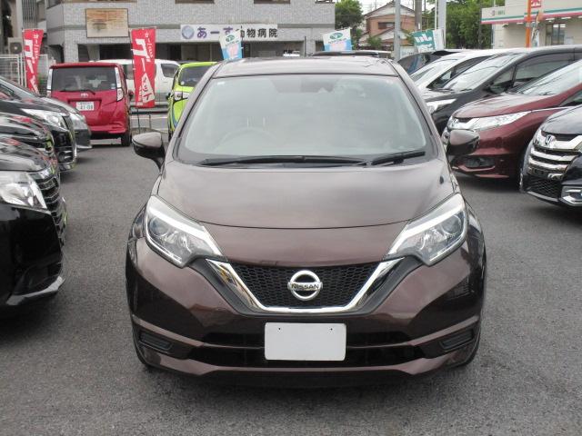 ノート Ｘ　ＤＩＧ－Ｓ　純正ナビＴＶビデオＢｌｕｅｔｏｏｔｈ接続Ｂカメラ　エマージェンシーブレーキ　車線逸脱警報　ドライブレコーダー　アイドリングスットプ　ステアリングスイッチ　記録簿付き（20枚目）