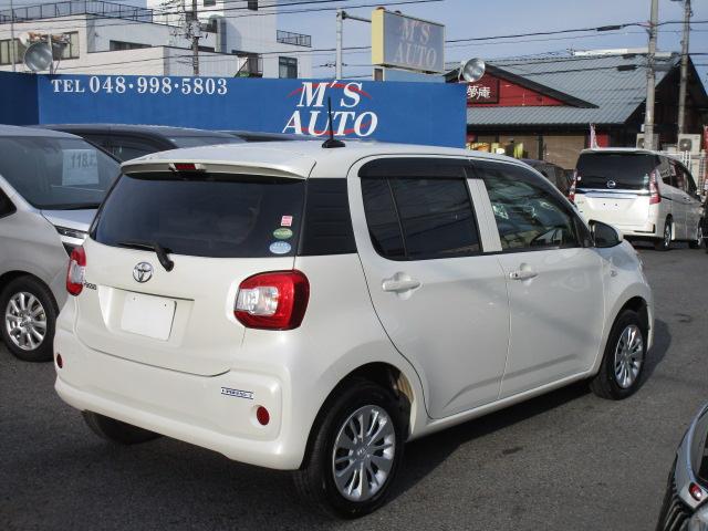 パッソ X LパッケージS 純正ナビTVブルートゥース音楽Bモニター ETC アイドリングストップ 横滑り防止 スマートキー 衝突軽減ブレーキ 車線逸脱警報 先行車発進 誤発進抑制 記録簿付き(5枚目)