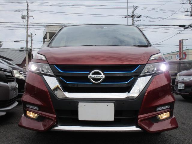 セレナ ｅ－パワー　ハイウェイスターＶ　ナビＴＶビデオＢｌｕｅｔｏｏｔｈ音楽アラウンドビューモニター　後席フリップダウンモニター　エマージェンシーブレーキ　ＬＥＤヘッドライト　プロパイロット　駐車サポート　ドライブレコーダー　純正カーテン（7枚目）