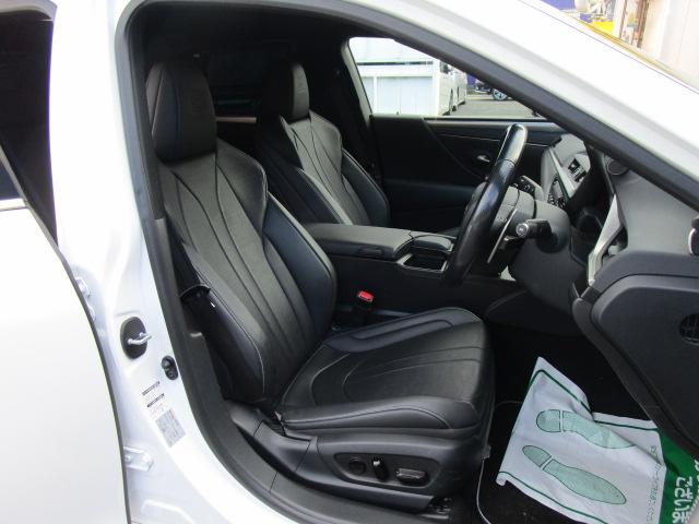 ＥＳ ＥＳ３００ｈ　Ｆスポーツ　ナビＴＶブルートゥース接続Ｂモニター　ヒーター付き黒本革パワーシート　サンルーフ　ドライブレコーダー　ステアリングヒーター　ＥＴＣ　記録簿付き（11枚目）