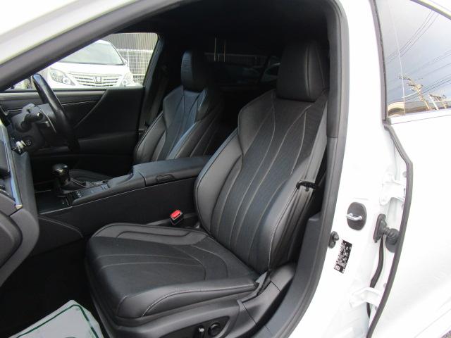 ＥＳ ＥＳ３００ｈ　Ｆスポーツ　ナビＴＶブルートゥース接続Ｂモニター　ヒーター付き黒本革パワーシート　サンルーフ　ドライブレコーダー　ステアリングヒーター　ＥＴＣ　記録簿付き（12枚目）