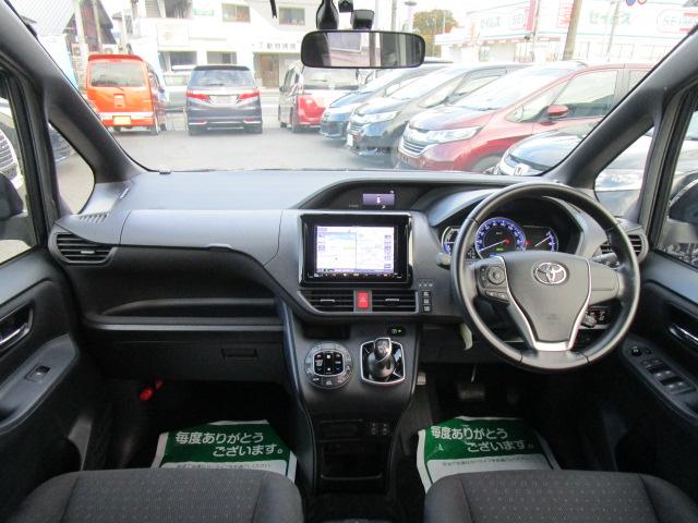 ヴォクシー ハイブリッドV ナビTVブルートゥース接続Bカメラ 両側パワースライドドア LEDヘッドライト フォグ クルーズコントロール シートヒーター ETC 15アルミ 記録簿付き(6枚目)