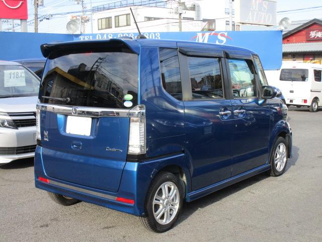 Ｎ－ＢＯＸカスタム Ｇ・Ｌパッケージ　ナビＴＶビデオＢｌｕｅｔｏｏｔｈ音楽Ｂカメラ　両側パワースライドドア　ＥＴＣ　横滑り防止　ドライブレコーダー　ＨＩＤ　スマートキー　１４アルミ（5枚目）