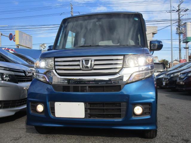 Ｎ－ＢＯＸカスタム Ｇ・Ｌパッケージ　ナビＴＶビデオＢｌｕｅｔｏｏｔｈ音楽Ｂカメラ　両側パワースライドドア　ＥＴＣ　横滑り防止　ドライブレコーダー　ＨＩＤ　スマートキー　１４アルミ（7枚目）