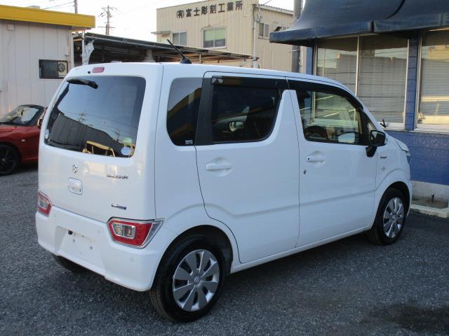 ワゴンＲ ハイブリッドＦＺ　デュアルセンサーブレーキサポート　車線逸脱警報　横滑り防止　ナビＴＶビデオＢカメラ　サイドバイザー　スマートキー　シートヒーター　アイドリングストップ　記録簿付き（5枚目）