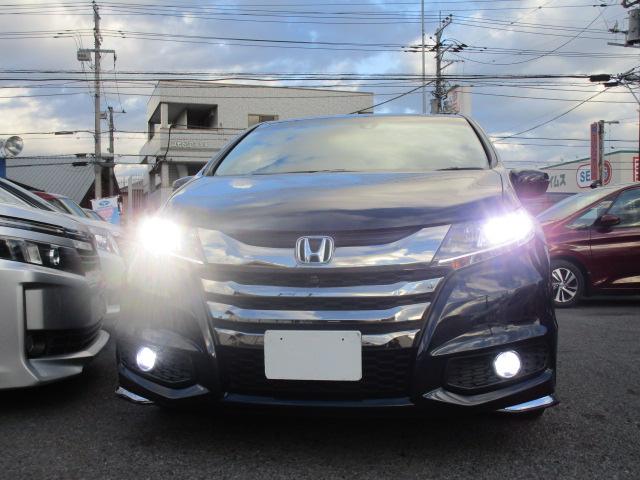 オデッセイ アブソルート 純正ナビTVブルートゥース音楽マルチビューカメラ リアエンターテイメント 両側パワースライドドア スマートパーキングアシスト 衝突軽減ブレーキ LEDライト 前後ドライブレコーダー スマートキー(7枚目)