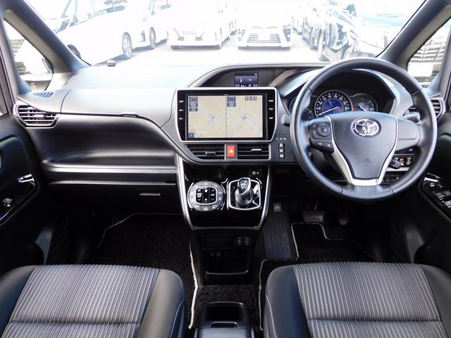 ヴォクシー ZS 煌II 後期・10インチフルセグナビ・後席モニター・バックカメラ・BTオーディオ・両側自動ドア・LEDライト・フォグLED・トヨタセーフティセンス・ETC・クルーズコントロール・シートヒーター・フロアマット(4枚目)