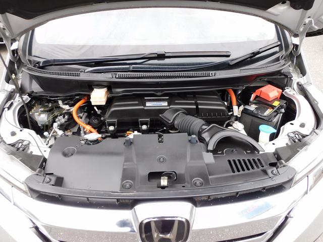 ステップワゴンスパーダ ｅ：ＨＥＶスパーダ　Ｇ・ＥＸ　ホンダセンシング　後期・９インチフルセグナビ・バックカメラ・ＢＴオーディオ・両側自動ドア・ＬＥＤライト・フォグＬＥＤ・ホンダセンシング・ＡＣＣ・ＥＴＣ・ハーフレザーシート・シートヒーター・フロアマット・ドアバイザー（18枚目）